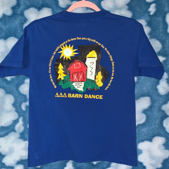 Delta Delta Delta Barn Dance Custom Shirt - Picture 1 of 3